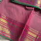 Subtle Weaves | Pastel Pink Kanchi Cotton Saree