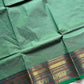 Subtle Weaves | Pastel Green Kanchi Cotton Saree
