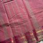 Subtle Weaves | Pastel Pink Kanchi Cotton Saree