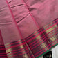 Subtle Weaves | Pastel Pink Kanchi Cotton Saree