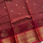 Throne Edit – Maroon Zarichecks Kanchi Cotton Saree