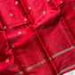 Crepe Silk Saree – Red