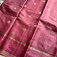 Crepe Silk Saree – Pastel Onion pink
