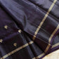 Crepe Silk Saree – Deep Grape