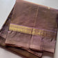 Vegan Silks | Chinnalampattu Saree – Smoky Amethyst