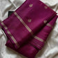 Crepe Silk Saree – Magenta
