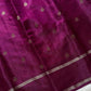 Crepe Silk Saree – Magenta