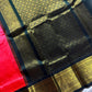 Vintage Edit | Peach Korvai Kanchivaram Silk Cotton Saree