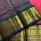 Vintage Edit | Peach Korvai Kanchivaram Silk Cotton Saree