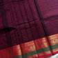 Kanchi cotton saree with subtle golden zari border 
