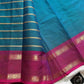 Kanchi cotton saree with Velthari weave and Ganga Jamuna border – House of Thansha