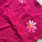 Pink Handpainted Khadi Cotton Saree, 6 meters, soft breathable fabric