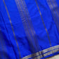 Vibrant Semi Mysore Silk saree with zari border and running blouse – House of Thansha