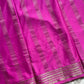 Semi Mysore Silk saree – Red & Pink