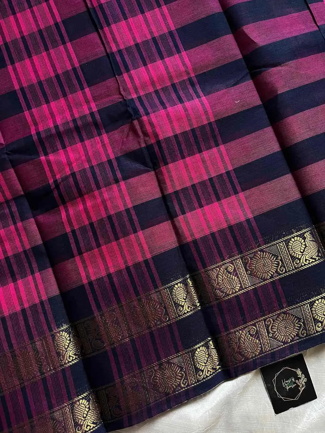 Chettinadu Cotton Saree | Kattam