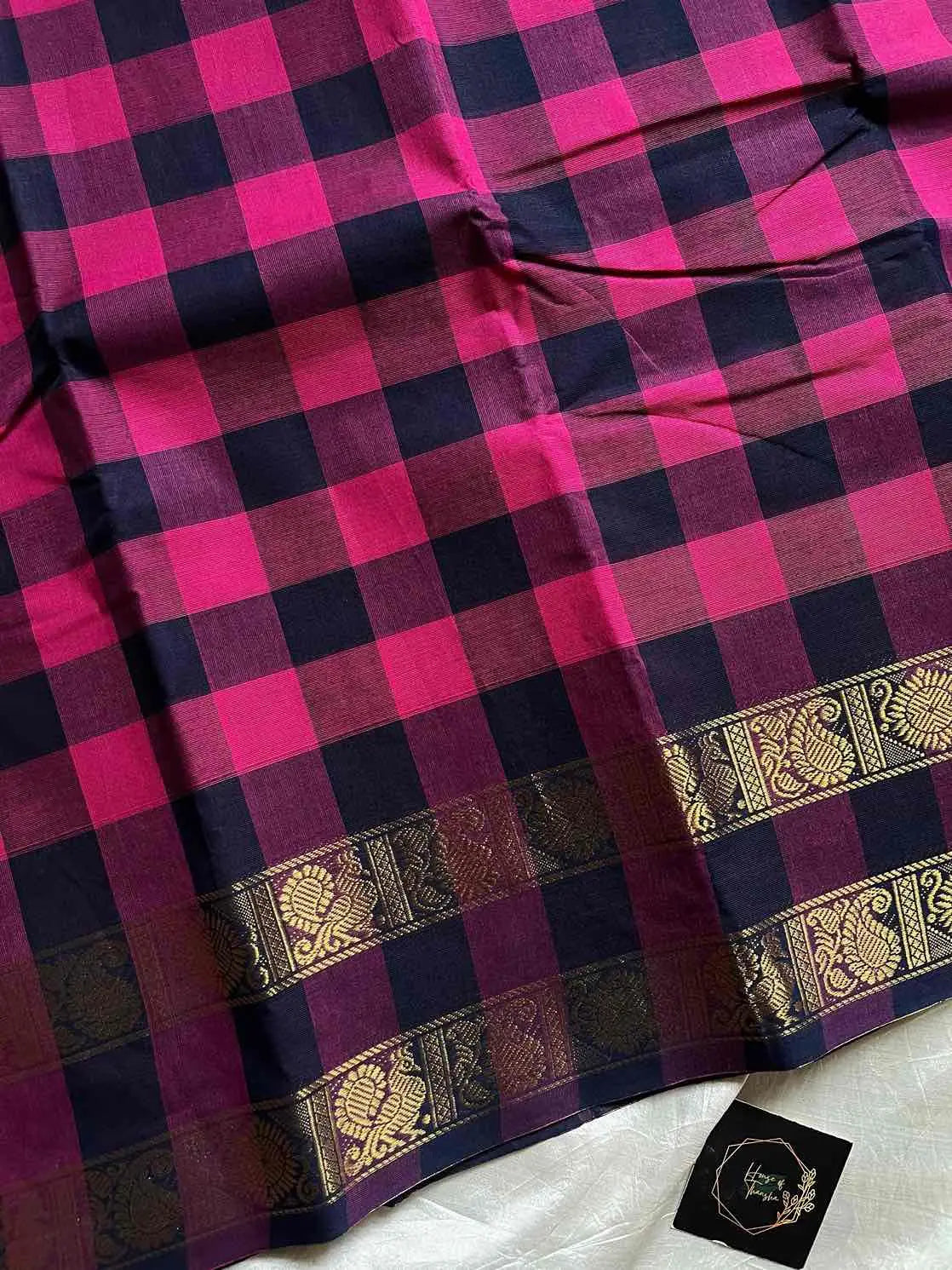 Chettinadu Cotton Saree | Kattam