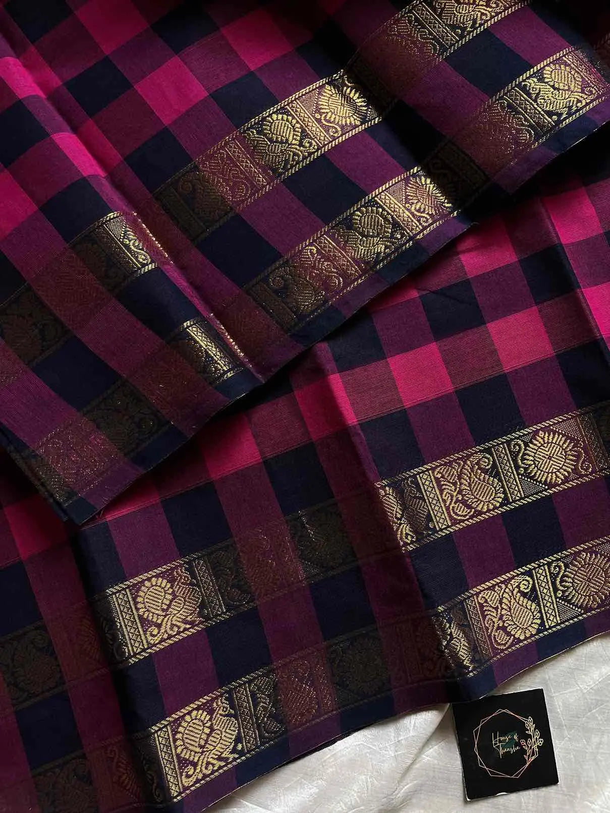 Chettinadu Cotton Saree | Kattam