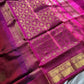 Maroon handloom Kanchi silk cotton saree – Pattu Nool Edit