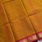 Kanchi Cotton Kattam Checks Saree – Yellow | Small Contrast Border | House of Thansha