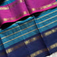 Kanchi cotton saree with Velthari weave and Ganga Jamuna border – House of Thansha