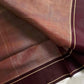 Vegan Weaves – Pastel brown Handloom Art Silk Saree