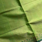 Vegan Weaves – Green Handloom Art Silk Saree
