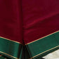 Vegan Weaves – Maroon Handloom Art Silk Saree