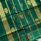 Vegan silk saree in handloom art silk with contrast border and pallu.