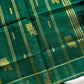 Vegan silk saree in handloom art silk with contrast border and pallu.