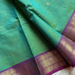 Vintage Loom Edit | Green Kanchi Cotton Saree
