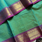 Vintage Loom Edit | Green Kanchi Cotton Saree