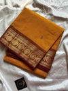 Vintage Loom Edit | Yellow Kanchi Cotton Saree
