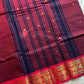 Vintage Loom Edit | Deep Maroon Kanchi Cotton Saree