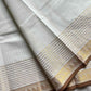 Zari Edition | White Kanchi Cotton Saree