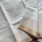 Zari Edition | White Kanchi Cotton Saree