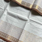 Zari Edition | White Kanchi Cotton Saree