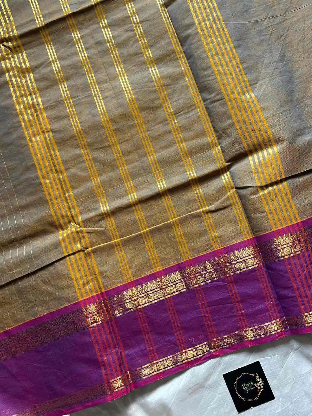 Zari Edition | Dual toned Kanchi Cotton Saree