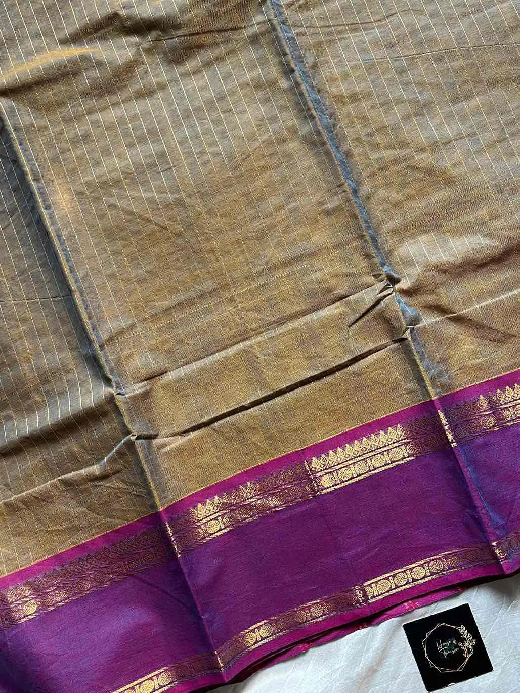 Zari Edition | Dual toned Kanchi Cotton Saree